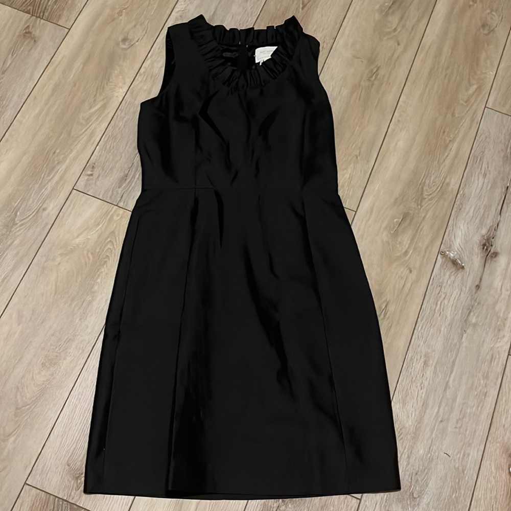 Size 8 Kate Spade Classic Audrey Hepburn Black Dress with Pockets